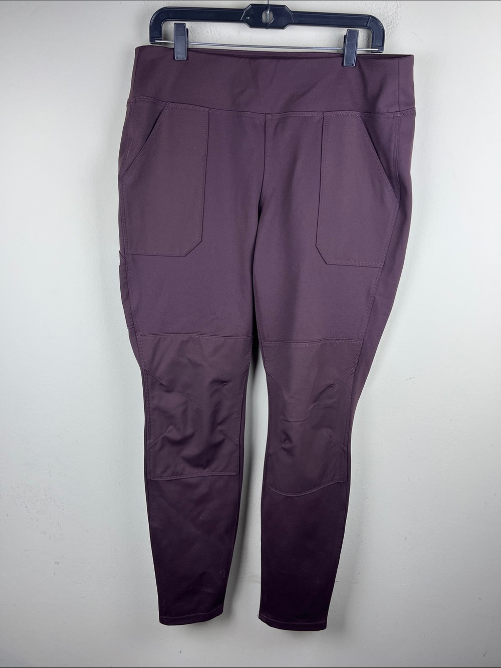 Carhartt Women's Large Plum Fitted Pants BN2482-W Workwear Utility Casual